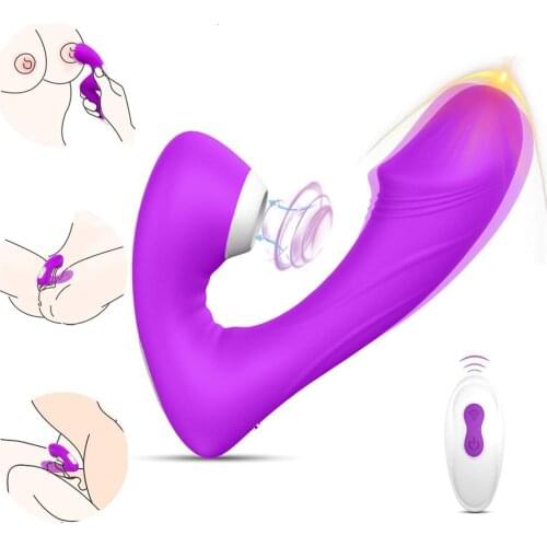 9 Suction Modes Waterproof Rechargeable G-Spot Vibrating Realistic Dildo Vibrators Clitoris Stimulator Adult Sex Toys For Woman