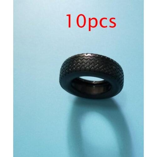 10PCS Tyre Anti-collision Column Small Tires For RC Boat Model Simulation Ship Model Diameter 34mm