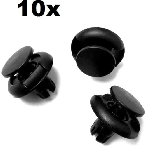 10x For Honda Door seal strip glue nail / Nylon Retainer Clip