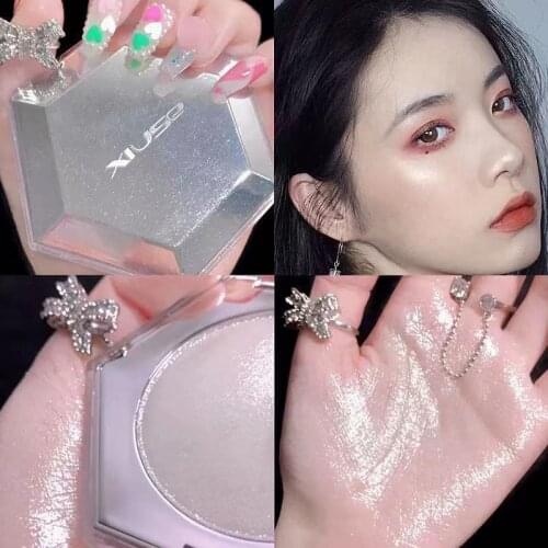 Diamond Illuminator Highlighter Palette Makeup Highlight Bronzer High Gloss Shimmer Body Glitter Face Contour Powder Cosmetic
