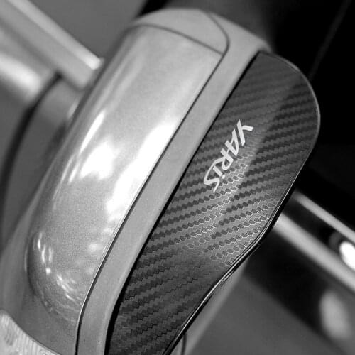 Car Side Rear View Mirror Rain Eyebrow Visor Rain Shield Shade Cover for Toyota yaris Accessories Car Styling