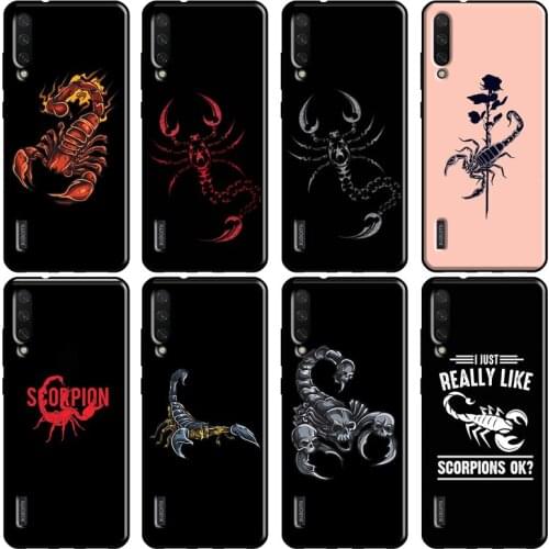 Scorpio Scorpion animal Case For POCO X3 M3 F2 Pro Case For Xiaomi Mi 11 A1 A2 A3 Mi Note 10 Lite Mi 10T 9T Pro Coque