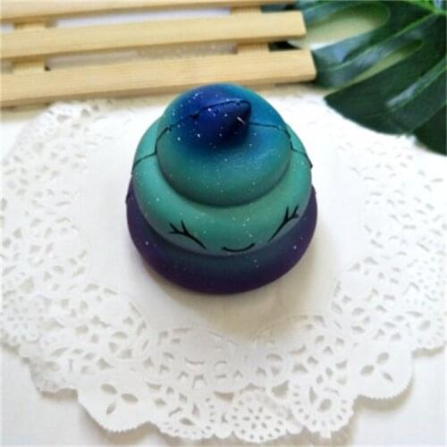 Children Squishy Toy Crazy Stool Feces Squeeze Anti-stress Slowly Rising Reliever Elastic Accessories Decoration Decompression