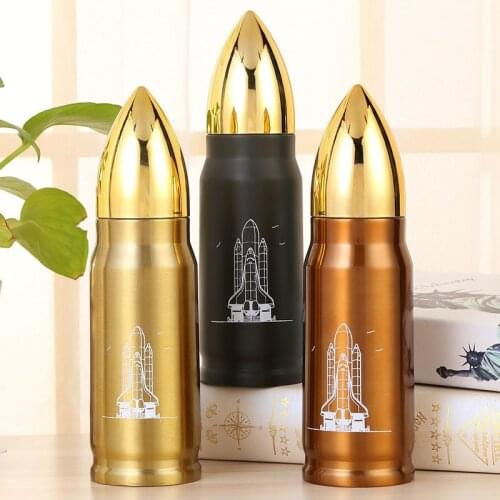 350/500ML Travel Drink Bottle Bullet Vacuum Flasks Stainless Steel Water Bottle Coffe Insulation Drink Vacuum