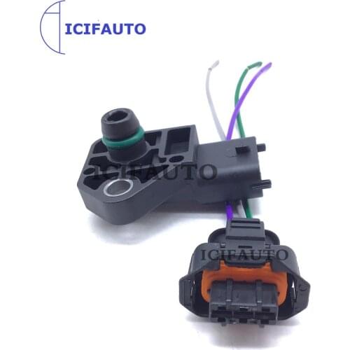 MAP Pressure Sensor Pigtail wiring Harness Connector For Vauxhall Opel ASTRA G H Combo Corsa Meriva 1.7 CDTI 0281002487 9728786