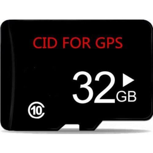 32GB GPS CID 4GB 8GB 16GB 64GB Micro sd TF card Memory Card change CID TransFlash navigation high speed Customized for Car GPS
