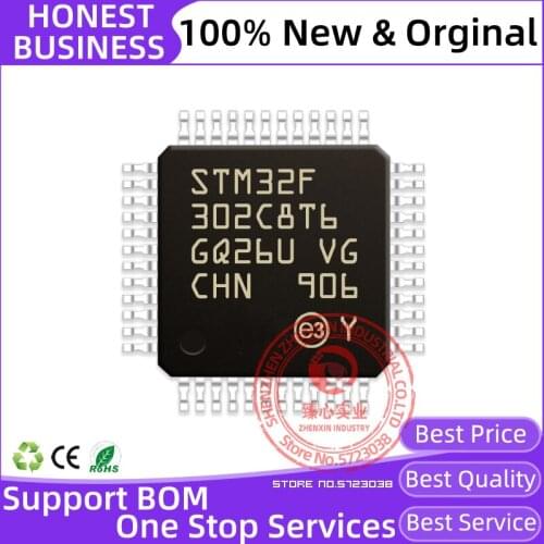 Computer Components 1pcs/lot STM32F302C8T6 STM32F302CBT6 STM32F302CCT6 STM32F303CBT6