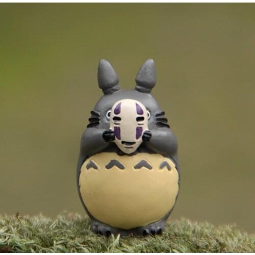 Hot Studio Ghibli Miyazaki Hayao My Neighbor Totoro Cosplay No Face Men Figure Toy Totoro PVC Action Figure Collection Model Toy