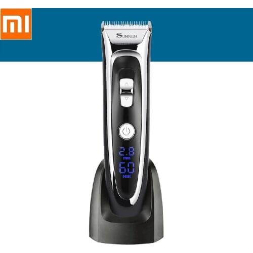 Xioami Ceramic blade hair clipper Mute electric clippers Fast charging with base Electric fader Hair Cutting Machine
