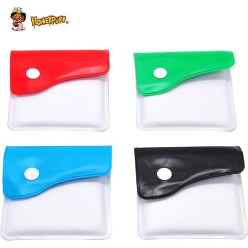 Mini PVC Aluminum Foil Cigarette Ashtrays Bag Potable Pocket Size Ashtray Outdoor Smoking Cigarette Cigar Ash Bag Holder