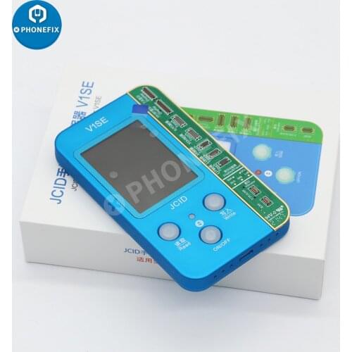 JC V1S for iPhone 7 8 8P X XS 12 Photosensitive Original Color Touch Shock Fingerprint Battery Programmer Dot Matrix X-11 Promax