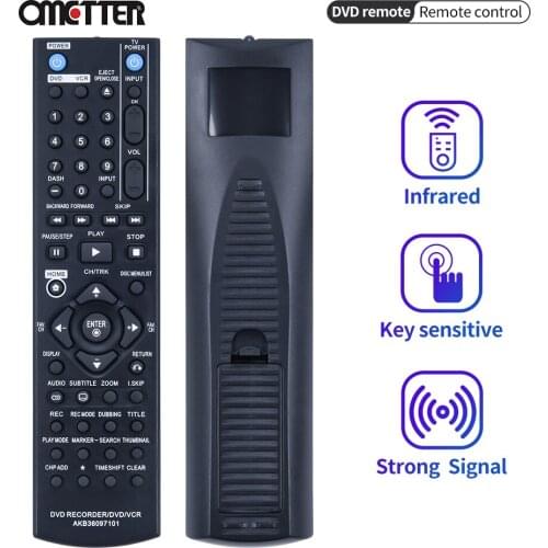 Suitable for LG DVD burner DVD VCR remote control AKB36097101 RC897T RC397HM