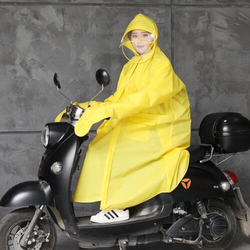 Outdoor Rain Poncho Waterproof Long Raincoat Camping Hiking Cycling with Hood for Men Women Adult Reusable Hooded Coat Jacket