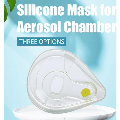 SML Professional Adult/Pediatric/Baby Asthma Spacer Inhaler Spacer Device Silicone Aerosol Cabin Surgical Supplies