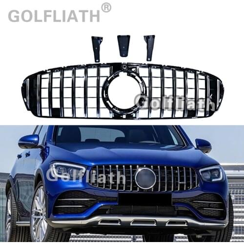 For GlC Class W253 GTR GT R X253 GLC200 GLC250 GLC300 GLC450 GLC63 grille Without central logo 2020+ GLC Coupe
