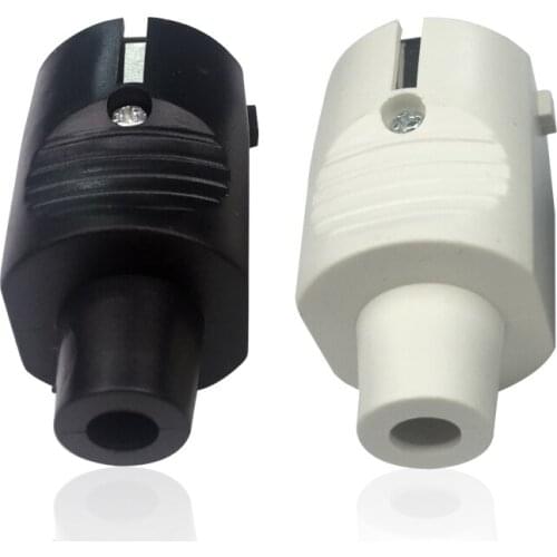 Rewirable European Power Cord CE Male Plug Female Socket Electrical Plug Industrial Vintage Style Rewire Plug 250V 16A