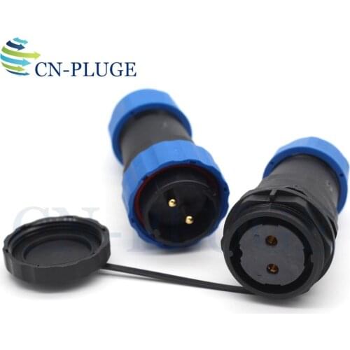 SP28 Type 2 3 4 5 6 7 9 10 12 14 16 19 22 24 26 pin Waterproof Cable Wire Docking Plastic Aviation Connector Plug & Socket IP68