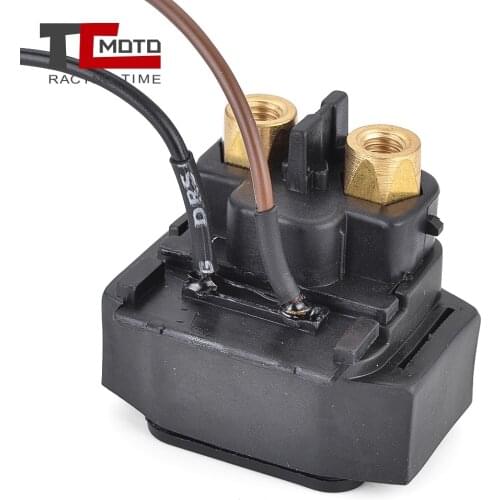 TCMOTO Starter Relay Solenoid For Yamaha 68N-81940-00 68V-8194A-00 FTLR50 FTXR225 VZTLR200 ZTXR 150 175 200 FTXR FTLR FTJR FL 90