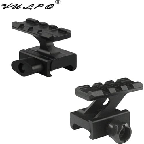 VULPO Tactical rail mount High Riser Mount scope mount fits 20mm picatinny rail