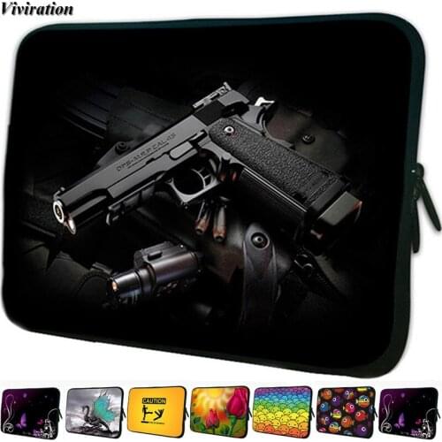 Unique Gun Pattern Prints Notebook PC Tablet Netbook Computer Laptop Chromebook Case Bag For 11.6" 12" 12.2" 12.1 Notebook Cover