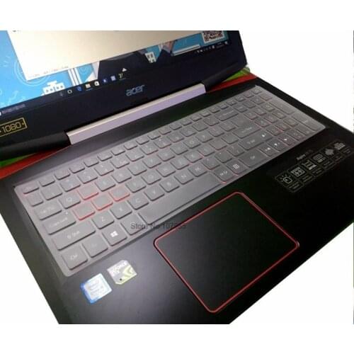 TPU Keyboard Cover Protector for 15.6" Acer Predator Helios 300 Nitro 5 Gaming Laptop AN515 | Aspire VX 15 VX5-591G V17 VN7-793G