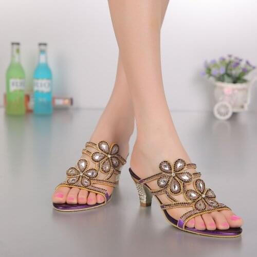 Women Sandals,High Quality Fashion and Sexy Rhinestone Wedding and Party Evening dress Sandals big size 35-44 ,Women Shoes