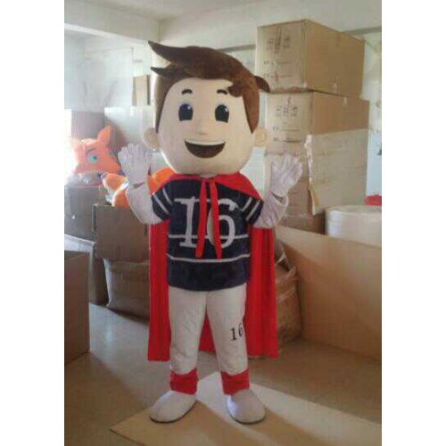 2016 Super Victor Mascot Costume France Soccer Cup Mascot Football Souvenir Birthday Halloween Gift Lovely Boy Cosplay Mascots