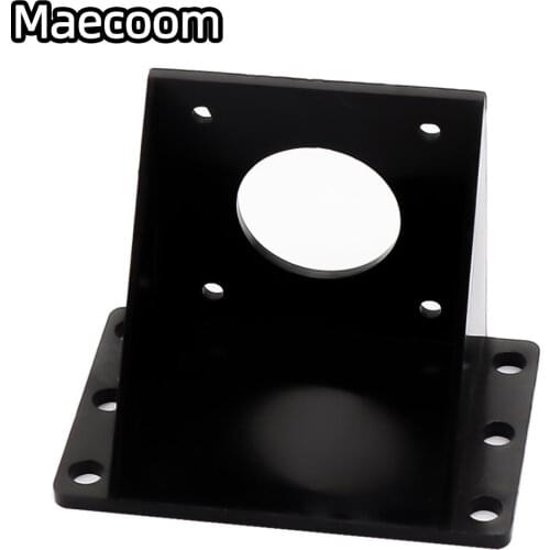 2pcs NEMA 17 Steppr Motor Accessories Plastic Bracket Support Mounting L Type Bracket Mount 3D printer 42 Stepping Nema17 Motor