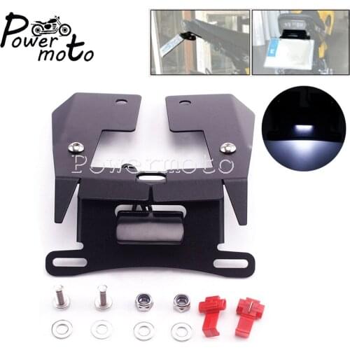 For Honda MSX 125 Gorm 2016-2020 Aluminum Tail Tidy Fender Eliminator Frame Motorcycle LED Number License Plate Bracket Holder