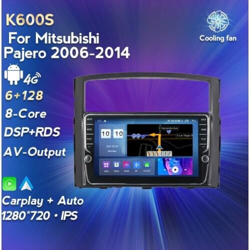 MEKEDE For Mitsubishi Pajero 2006-2014 Car Radio Multimedia Video Player Navigation Android 11 NO DVD 2DIN Carplay AUTO BT