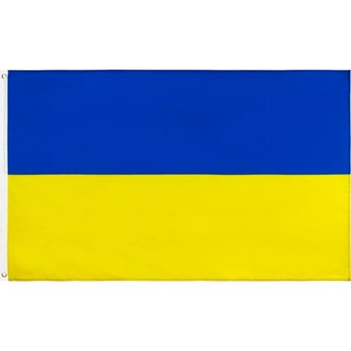 Yehoy hanging 90*150cm blue yellow ua ukr Ukraine flag For Decoration