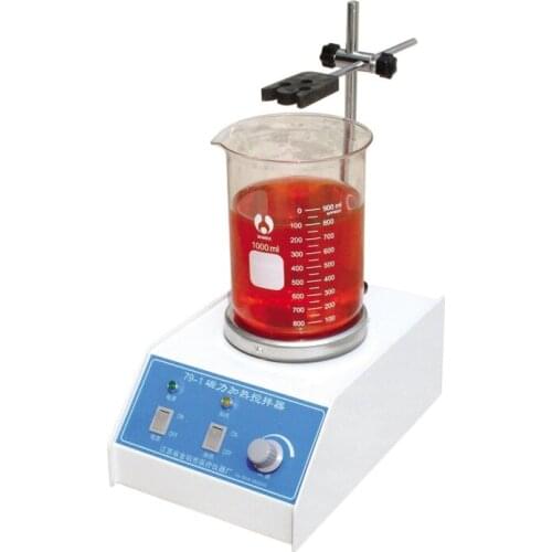 79-2 Laboratory Bi-directional Magnetic Stirrer With Hotplate, Speed Range 0-2400rpm, Motor Power 40W, Heating Power 300W