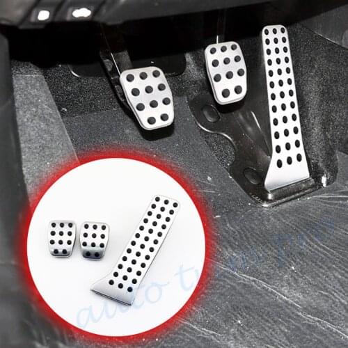 MT Pad Fit For Mazda 2 3 6 CX3 CX5 Accessories Accelerator Fuel Gas Brake Clutch Foot Pedal Plate Cover