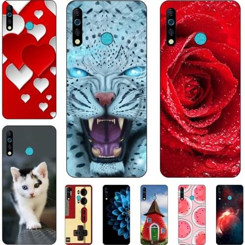 Soft TPU Phone Cases For Tecno Camon 11 Pro 11Pro CF7 CF7k Case Print Cover Silicone Print Case for Tecno Camon 12 air Camon12