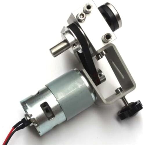 Mini Table Saw Lifting Spindle DIY Woodworking Cutting Polishing Spindle Saw Bearing Seat Shaft and Ball Bearing Spindle Motor