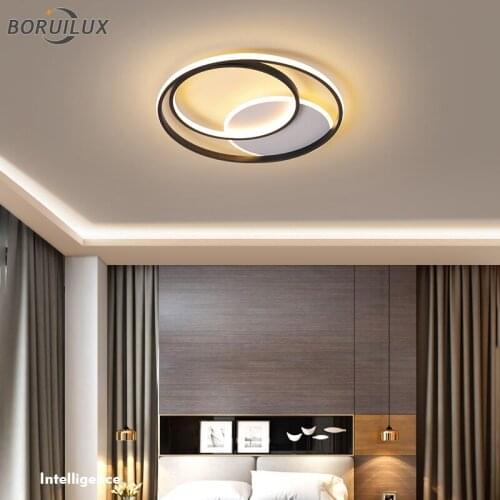 New Dimmable Modern Remote Remote Control LED Chandelier Lights Living Study Room Bedroom Salon Aisle Home Lamps Indoor Lighting