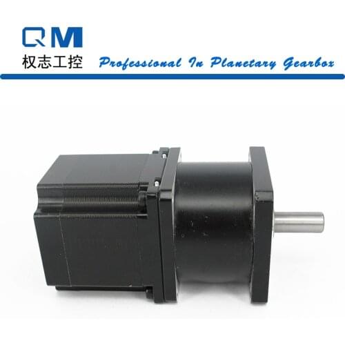 Planetary reduction gearbox ratio 5:1 with nema 23 stepper motor L=54mm for CNC cnc robot pump