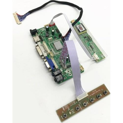 LCD controller board Built-in Jump Cap program support HDMI-compatible VGA for 15.4 inch 1280X800 LCD panel LG LP154WX4 TLC1