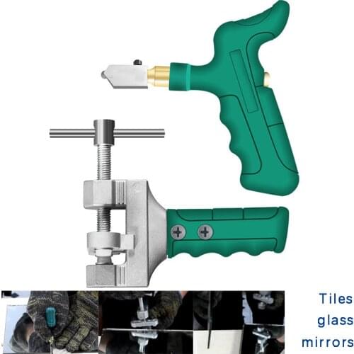 Professional Glass Cutter High-Strength Tiles Cutter Set Handheld Portable Home Tile Cutter Diamond Cutting Hand Tools