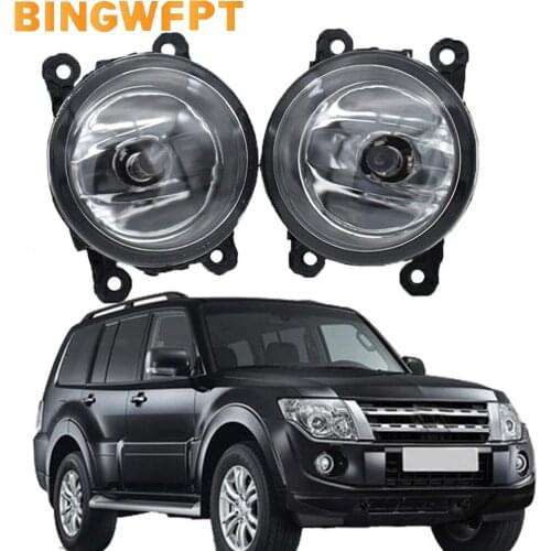 2PCS For Mitsubishi Pajero IV V8_W V9_W Closed Off-Road Vehicle 2007-2012 Led Fog Lights H11 12V Halogen Fog Head Lamp