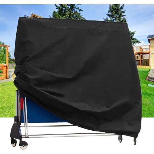 Polding ping pong table cover Outdoor Sun Shade Cloth Dust Table Tennis Table Table Dust Cover Outdoor Dustproof Garden
