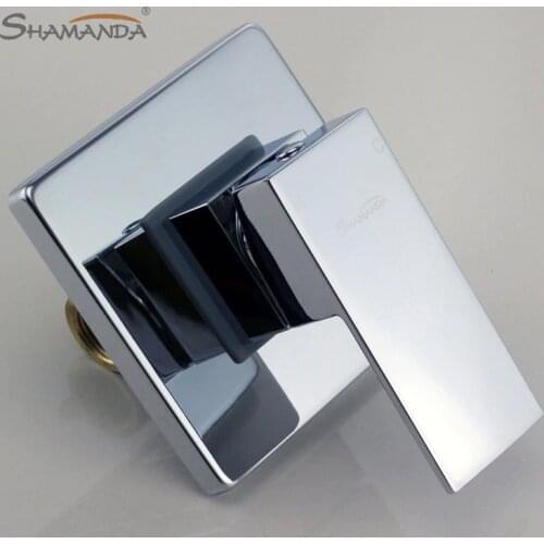 Bathroom Products In Wall Mounted Faucet Bath and Shower Mixer Valve Brass Chrome Single Function Actuated Faucet Valve-17557