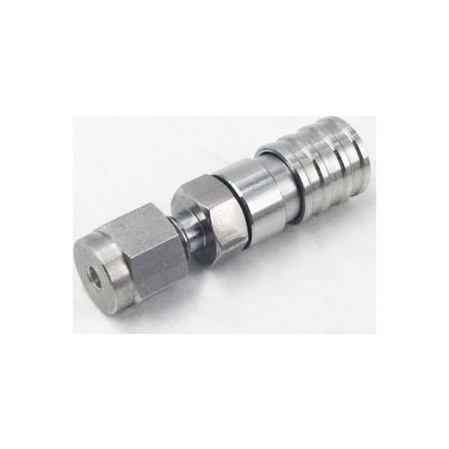 Tube fittings, 316 SS dimensions SS-QM2-B-200, QM series, bodies, combination with Swagelok