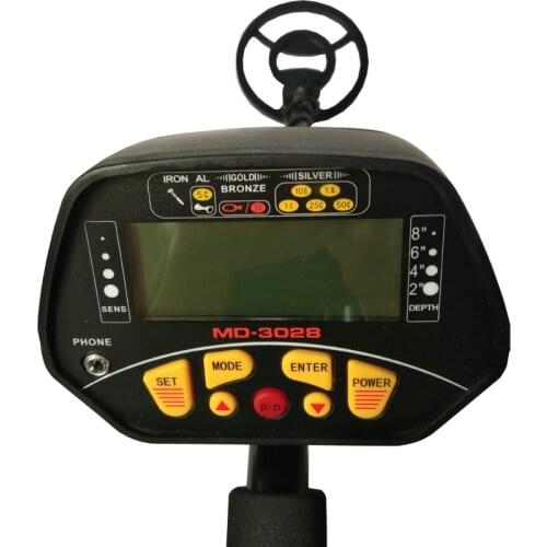 MD3028 beach use ultrasound kids hobby metal detector gold finder , factory price deep earth underground metal detector