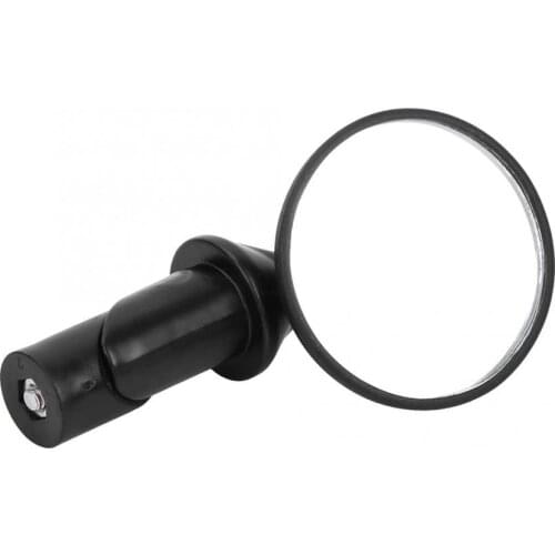 Bike Mirror Rearview Handlebar End Plug Mirror Adjustable Bicycle Handle Bar End Rearview Mirror Cycling Safety Accessory
