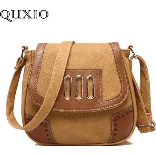 New Vintage Woman PU Leather Messenger Bags Luxury wallets Women Shell Bag Fashion Shoulder Bag Designer Bolsa Feminina WW174Z