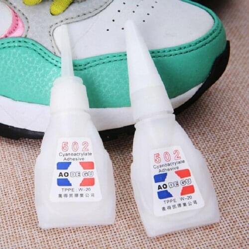 1pcs Strong Super Glue 502 Liquid Plastic Acrylate Plastic Jewelry Accessory Adhesive Fabric Tool Rubber Sealant Glue Kit O O8K0