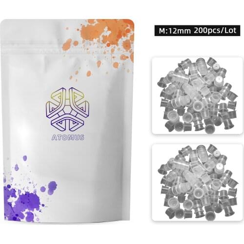 500pcs Hardcover Disposable Large Medium Small Size Tattoo Ink Cup Plastic Supply Pigment Clear Holder Container Accessories