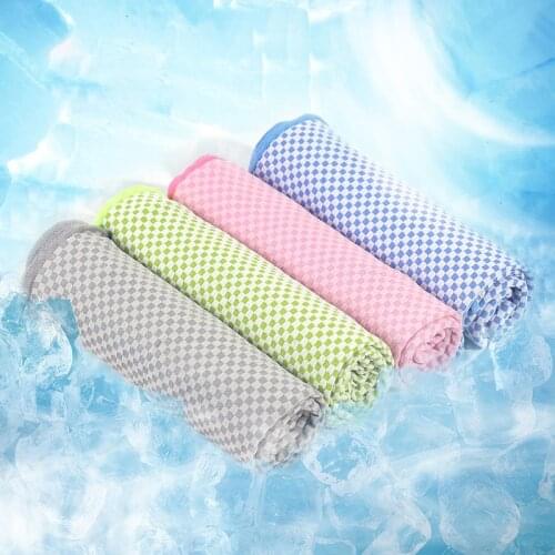 Fitness Sports Quick Drying Towel Traveling Outdoor Portable Gym Cold Sensation Yoga Towels Rapid Cooling Sports Swimming Towel