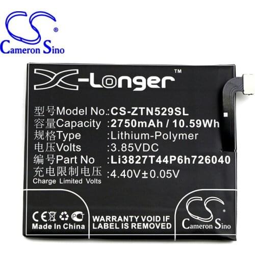 CameronSino for ZTE Nubia Z11 mini NX529 NX529J Li3827T44P6h726040 battery